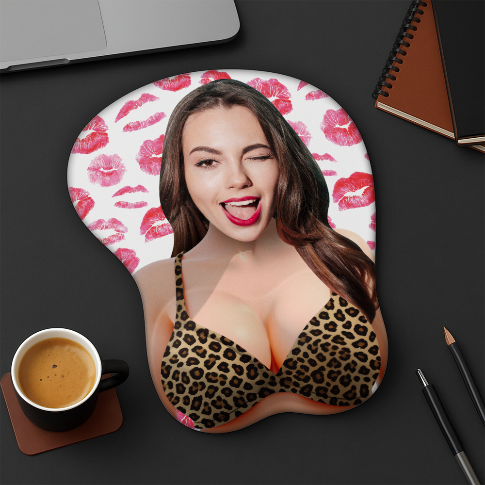 Naughty Girl 3D Mouse Pad, Personalized Gifts For Couple 01PGPU260425-Homacus