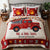 Personalized Gifts For Firefighter Couple Quilt Bed Set, Custom Badge Number 03qhtn180125-Homacus