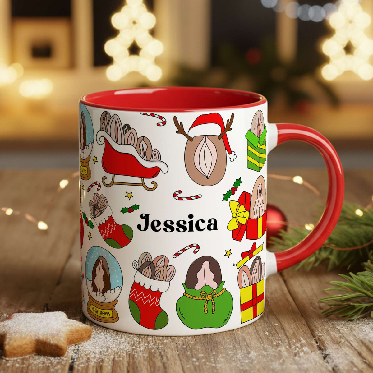 Merry Mischief Accent Mug - Personalized Gifts For Her 03LALU271025-Homacus