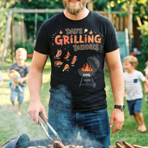 Fun Diving Into Dad Grill Shirt - Personalized Gifts For Grilling Dads 02QHTN270526-Homacus