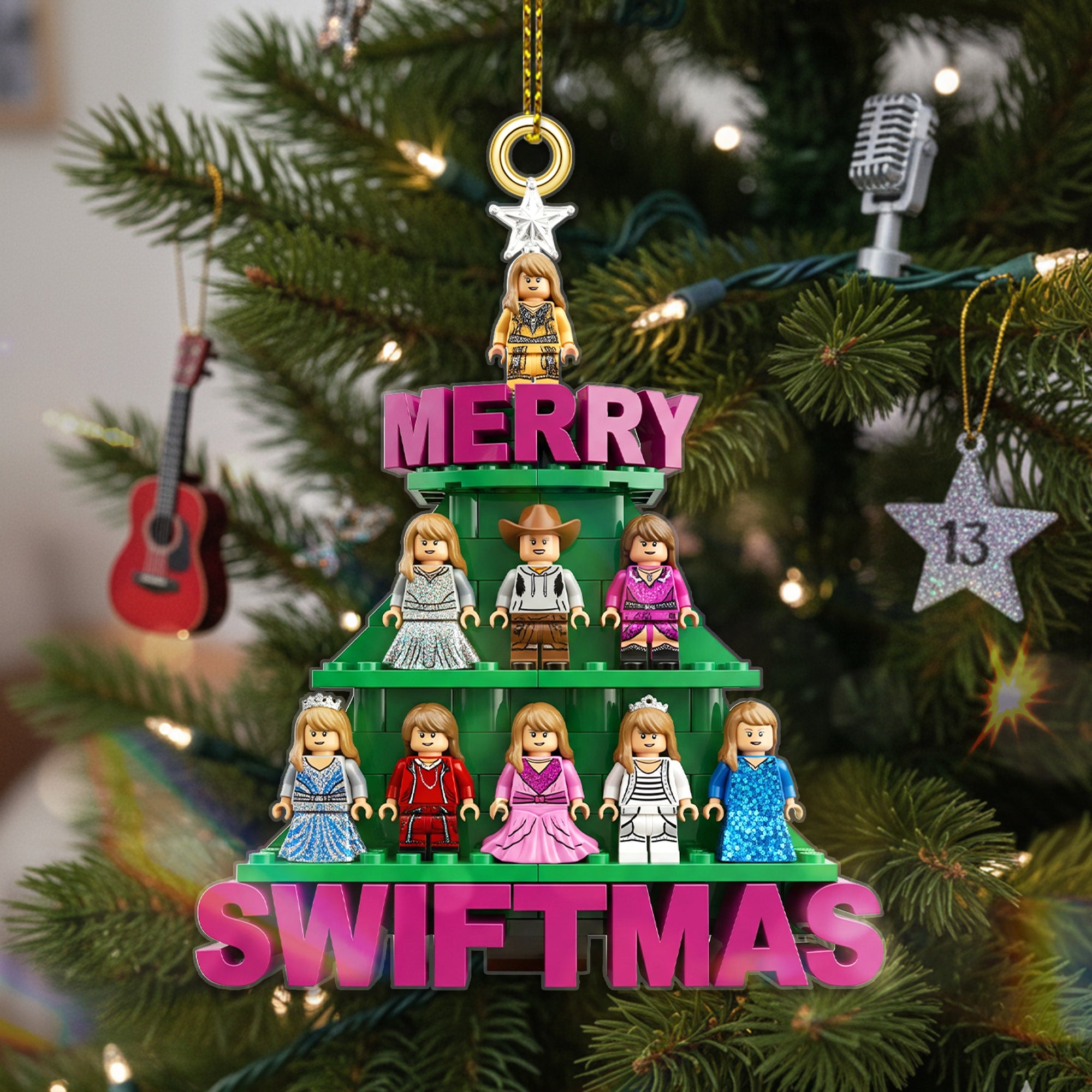 Personalized Gifts For Christmas Lego Acrylic Ornament 05ohmg090925-Homacus