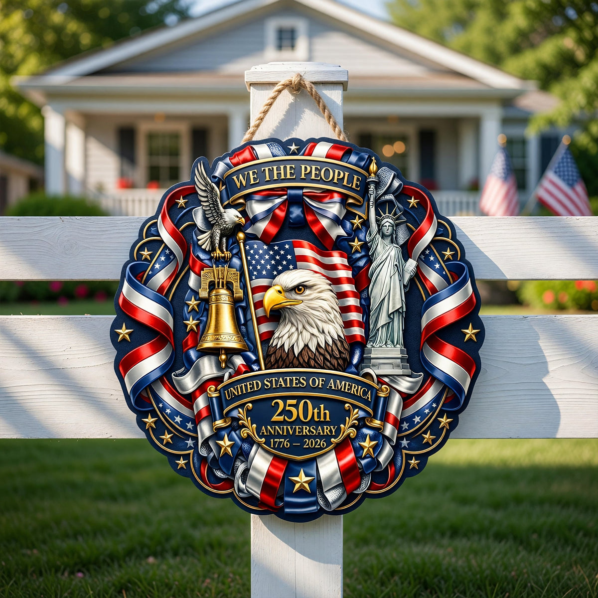 Celebrated America 250th Anniversary Acrylic Sign - Gifts For Patriots 03toqn300526-Homacus