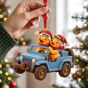 Ducking Fun Squad Ornament, Personalized Gifts For Off-road Lovers 04QHTN101026-Homacus