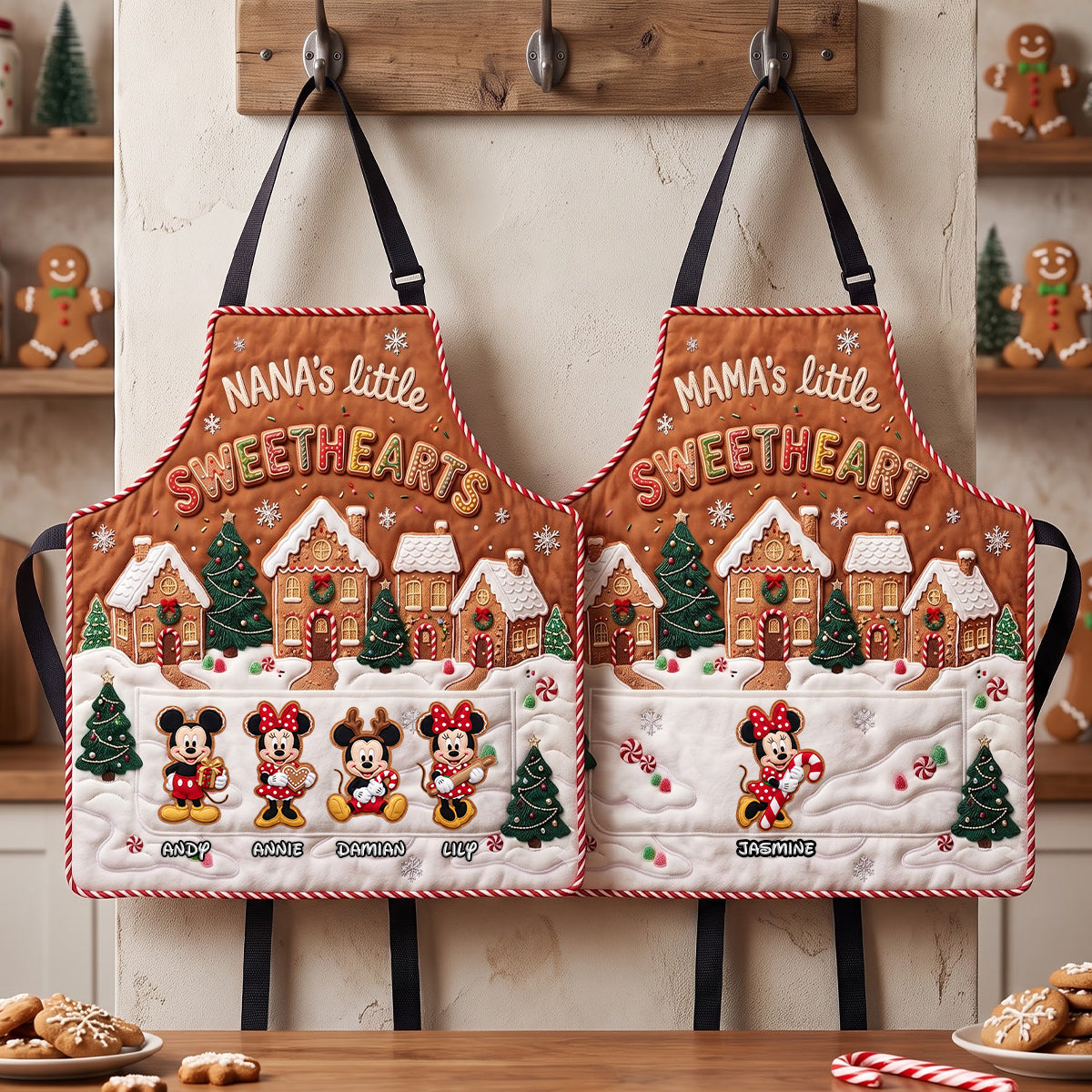 Baking Sweetheart Mama & Nana Gifts – Personalized Aprons 03PADH280826-Homacus