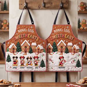 Baking Sweetheart Mama & Nana Gifts – Personalized Aprons 03PADH280826-Homacus