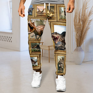 Personalized Gifts For Dinosaur Lovers Joggers Sweatpants 01qhtn271224-Homacus