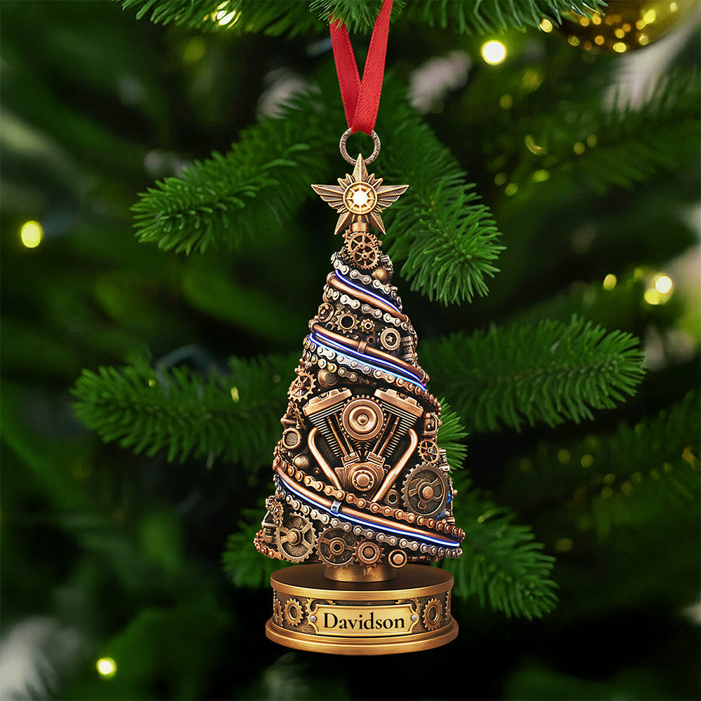 Personalized Gifts For Mechanic Christmas Ornament 03tota250925-Homacus