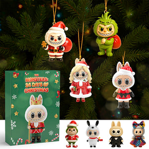 Monster Advent Calendar Custom Acrylic Blind Box, Personalized Gifts For Christmas 03humg101125-Homacus