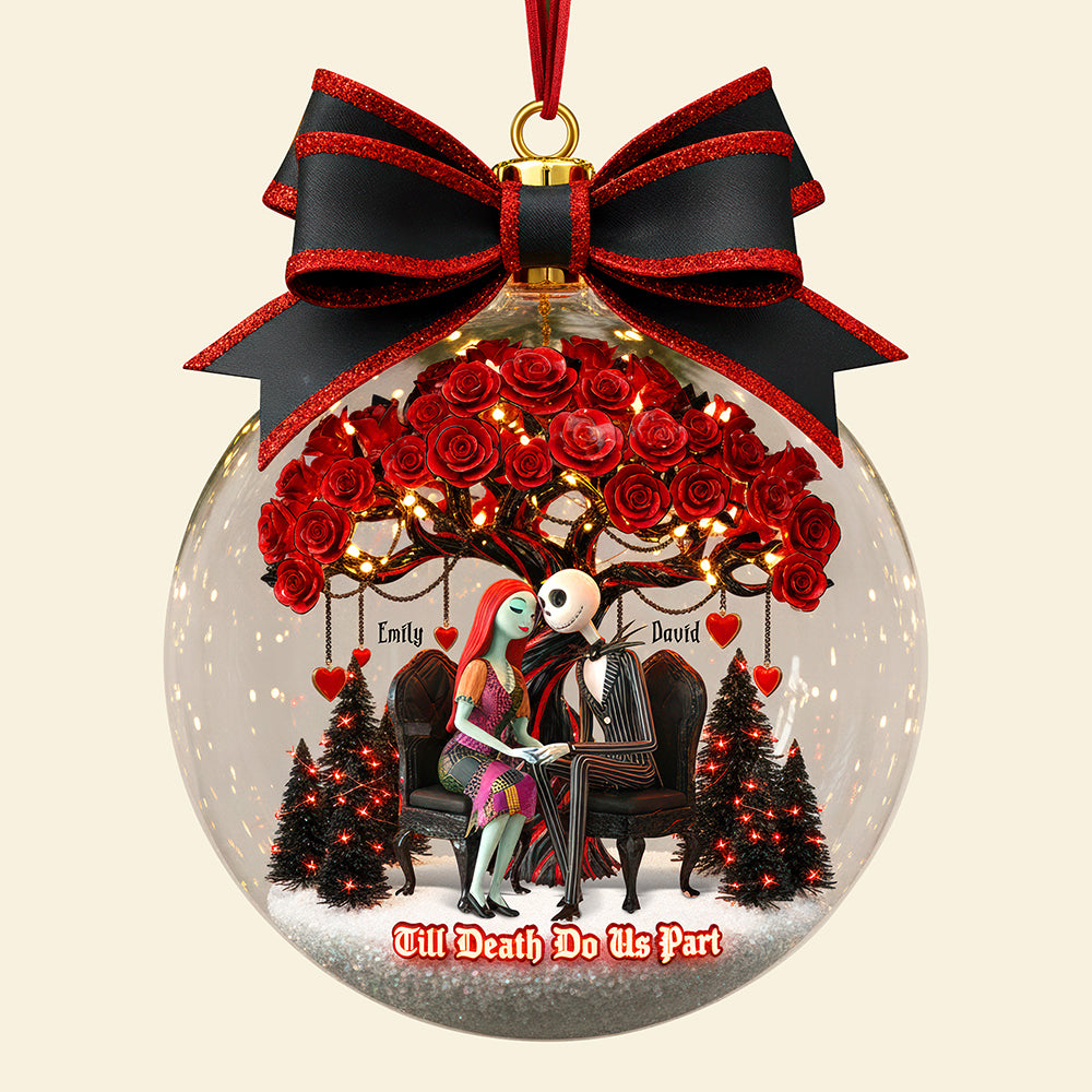 Couple Forever Christmas Ornament, Personalized Gifts For Couple 04PAQN220925-Homacus