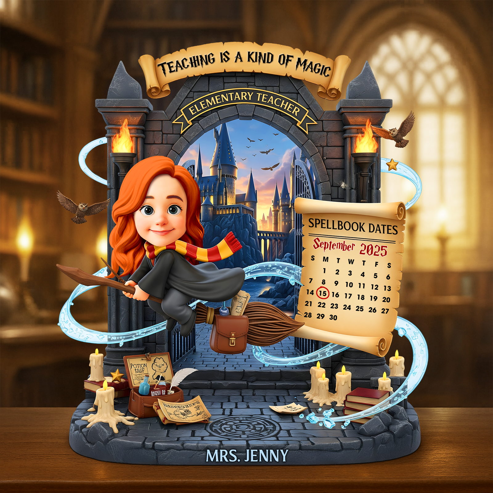 Teacher Acrylic Plaque - Personalized Gifts For Teacher 04OHPU260625-Homacus