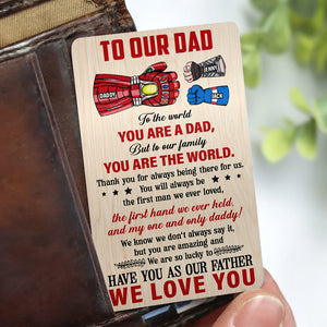 Personalized Gifts For Dad/Mom Wallet Card 02totn220125ha-Homacus