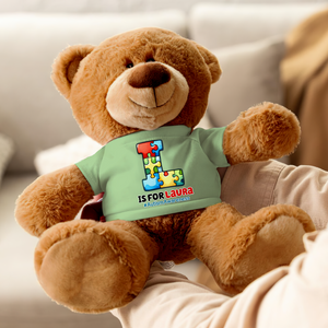 Custom Autism Alphabet Bear With Personalized Shirt 03ohpu190225-Homacus