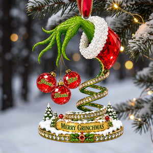 Funny Furry Hand Personalized Christmas Gifts 03OHTA250826