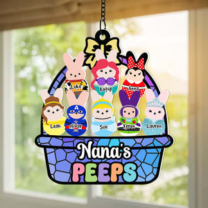 Personalized Gifts For Grandma Suncatcher Ornament Easter Day 02NADT080225-Homacus