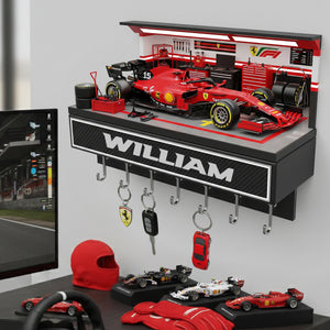 High-Speed Racing Car Key Hanger - Personalized Gift For Racing Lovers 02NALU161225-Homacus