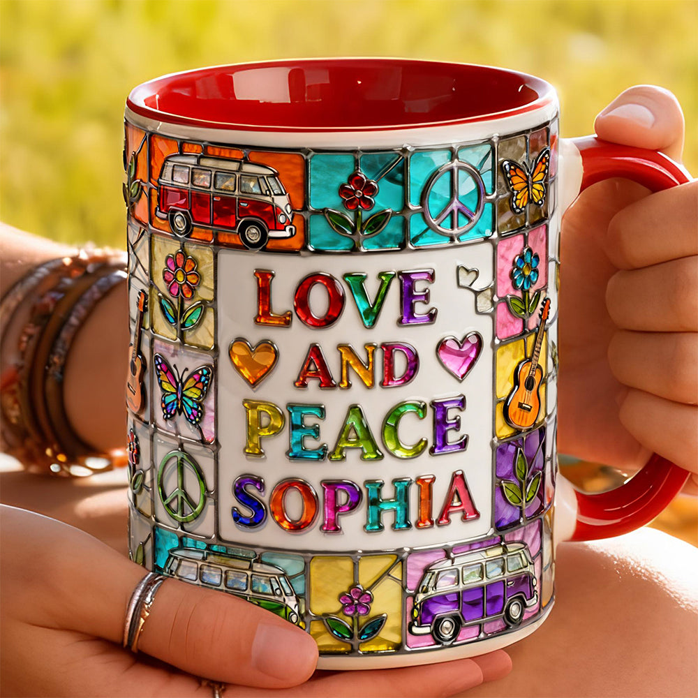 Hippie Bohemian Coffee Accent Mug - Personalized Gifts 02hydt200126-Homacus