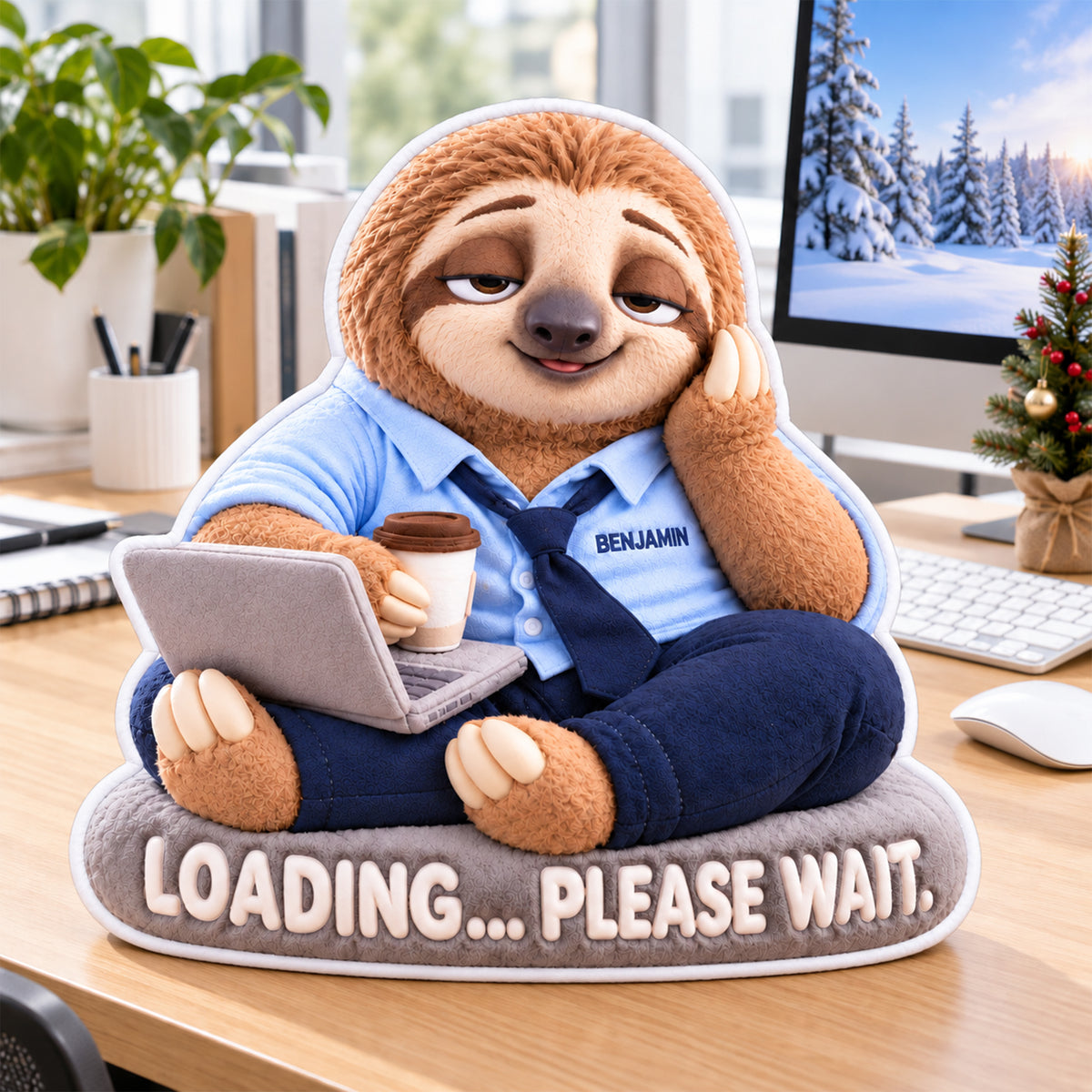 Chilling Worker Pillow - Personalized Gifts For Office Workers 09ttqn290926-Homacus