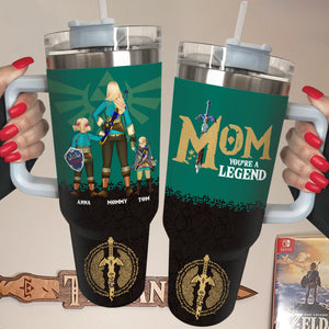 Personalized Gifts For Mom Tumbler Handle 07HUDT150424HG-Homacus