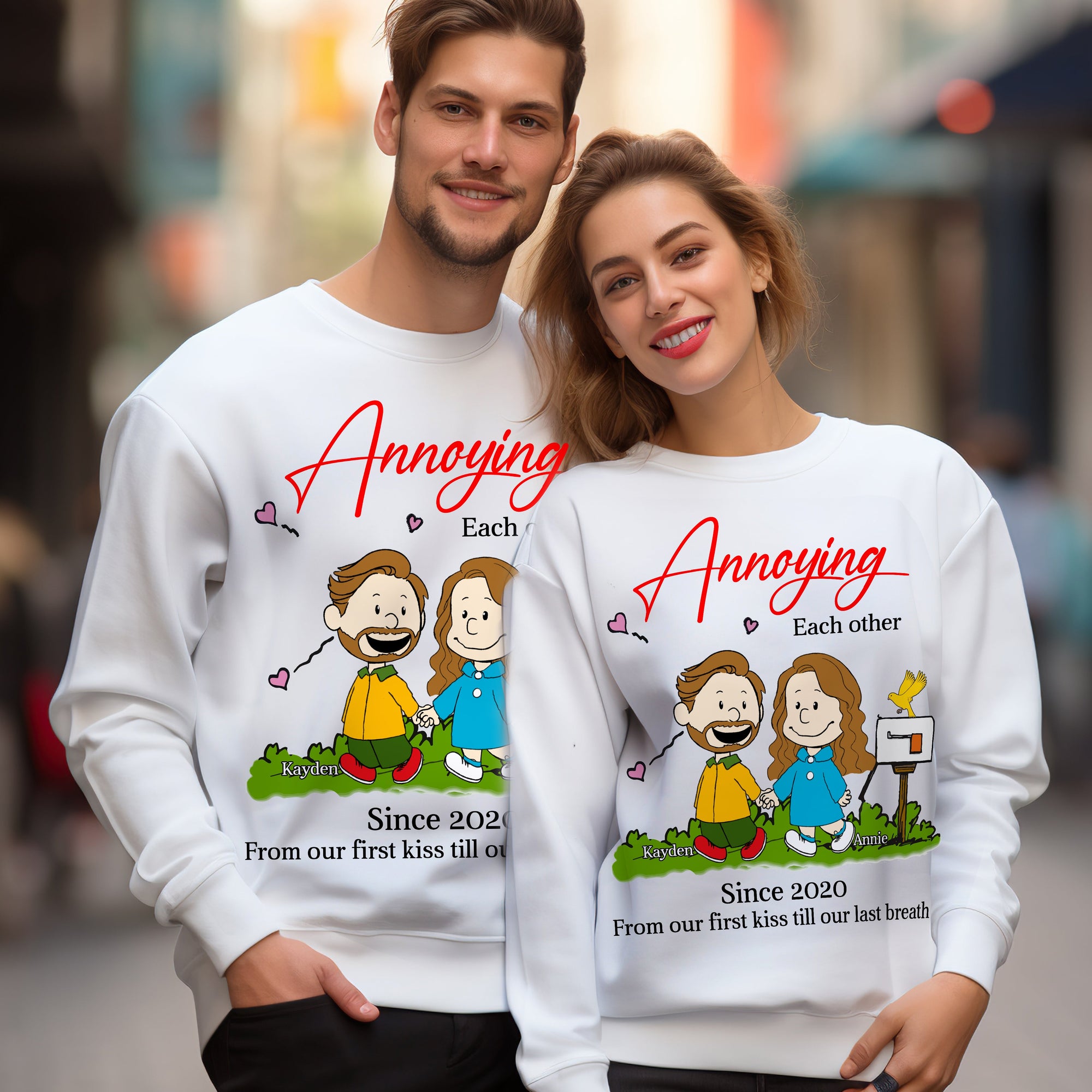 Personalized Gift For Couples 2D Shirt Annoying Each Other 01OHLU251224DA-Homacus