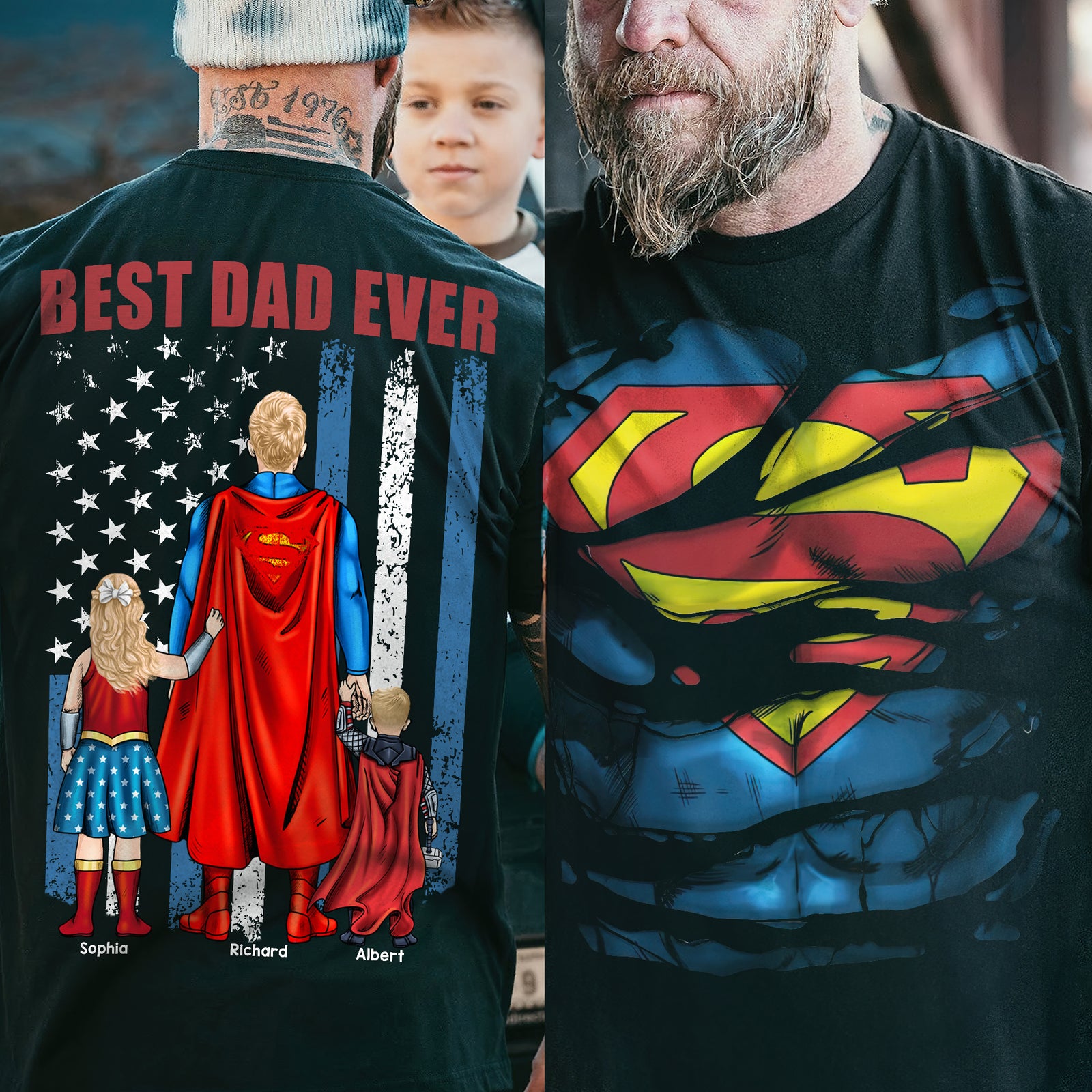 Personalized Gifts For Dad Shirt 06qhqn200524pa-Homacus