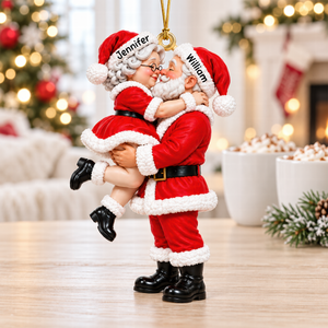 Old Couple Christmas Ornament - Personalized Gifts For Couple 05tyqn091026-Homacus