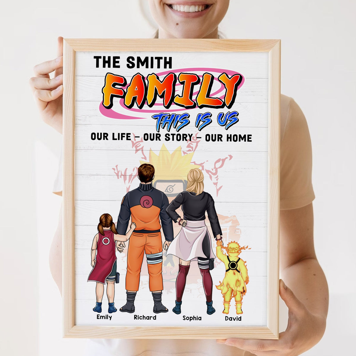 Personalized Gifts For Family Canvas Print 02ACQN020724PA-Homacus