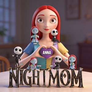 Spooky Mom Acrylic Plaque - Personalized Gifts For Mom 03ohtn300126-Homacus