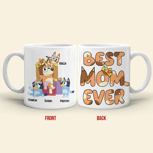 Personalized Gifts For Mom Mug Best Mom Ever 03NAHN060622-Homacus