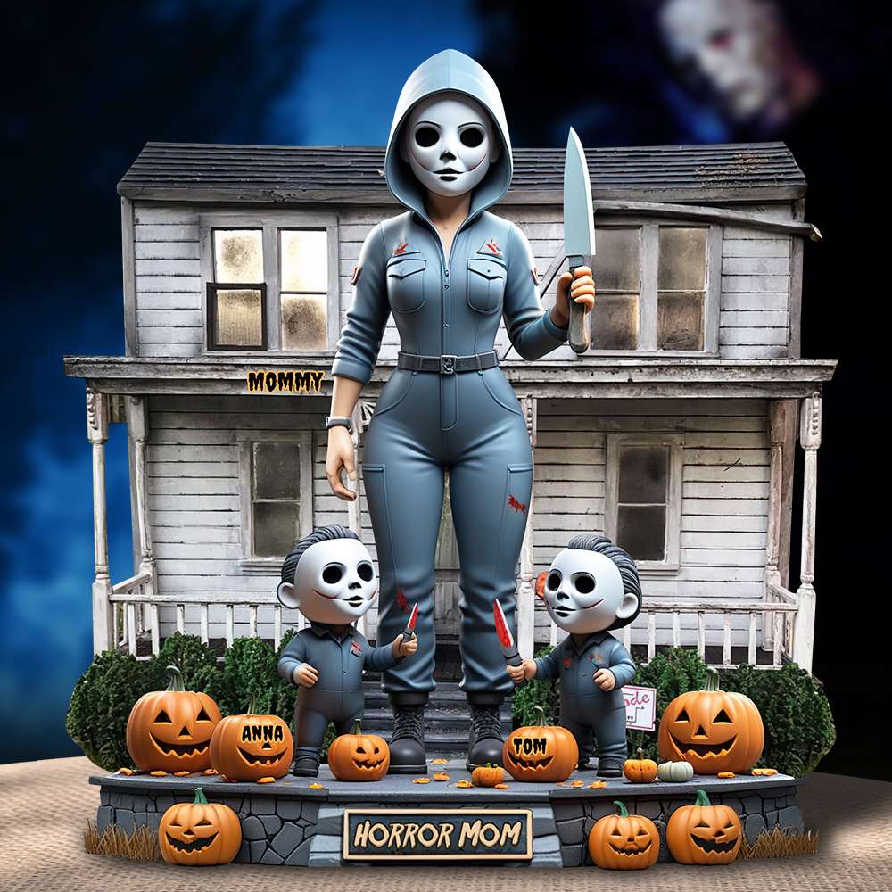 Horror Mom Slay Acrylic Plaque - Personalized Xmas Gifts For Mom 01qhdt160425-Homacus