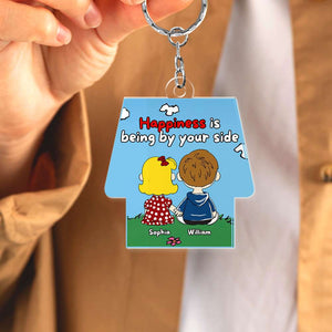 Personalized Gifts For Couple Keychain 01TODT051224HG-Homacus