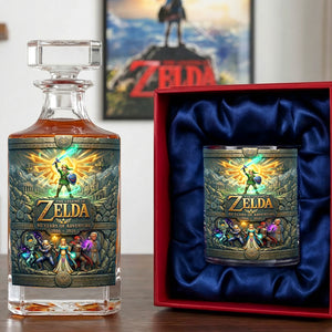 40 Years Of Adventure Glass Decanter Set Personalized Gifts 05TOQN160326-Homacus