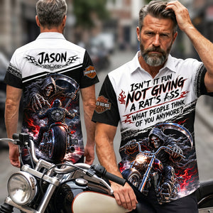 Rough Badass Motorcycle Hawaiian Shirt - Personalized Gifts For Biker 02qhta240626-Homacus