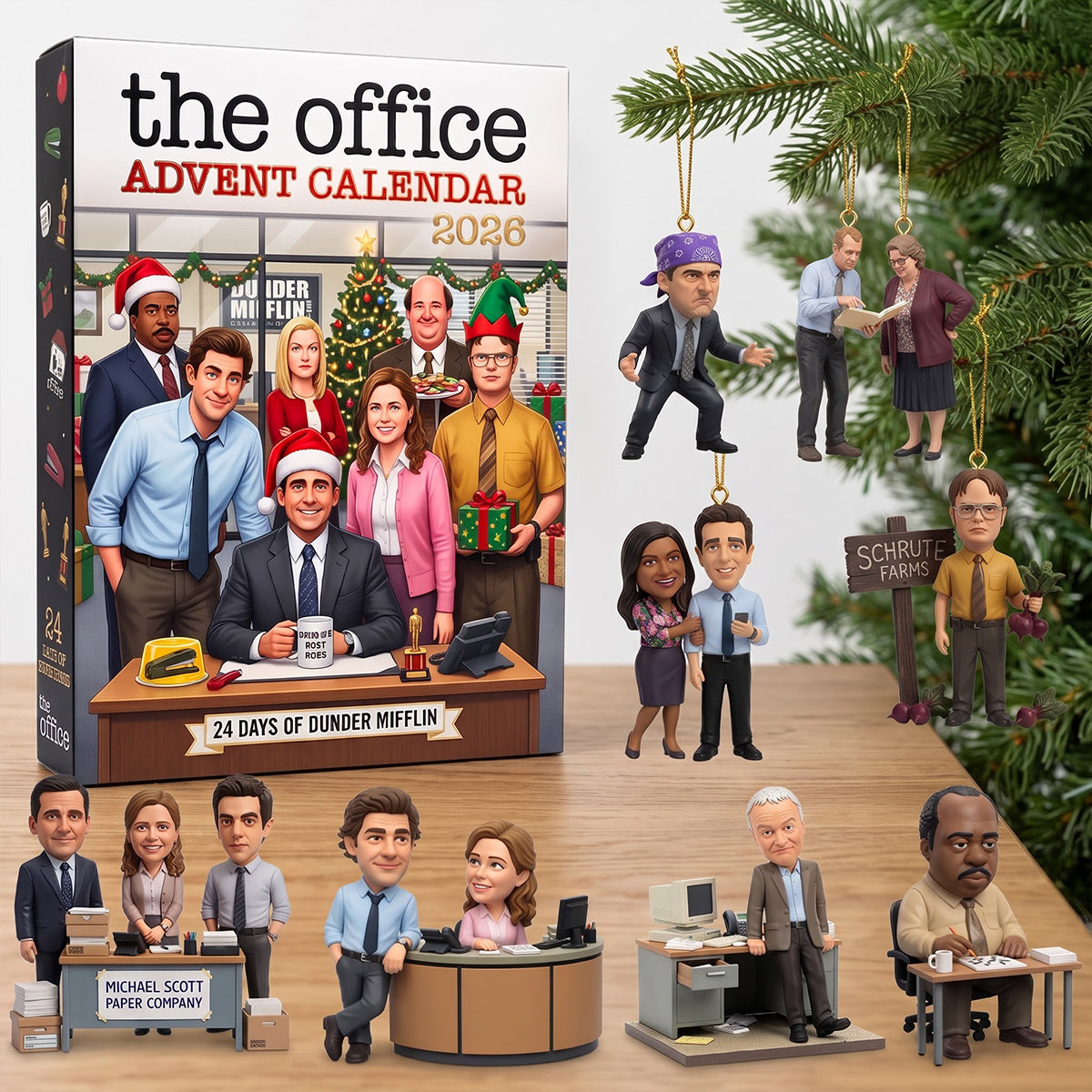 Coworker Christmas Advent Calendar Blind Box - Personalized Gifts For Christmas 02natn281026-Homacus