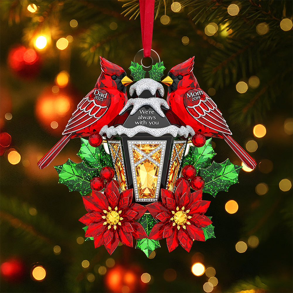 Memorial Cardinal Ornament - Personalized Gifts For Loved Ones 01nata050925-Homacus