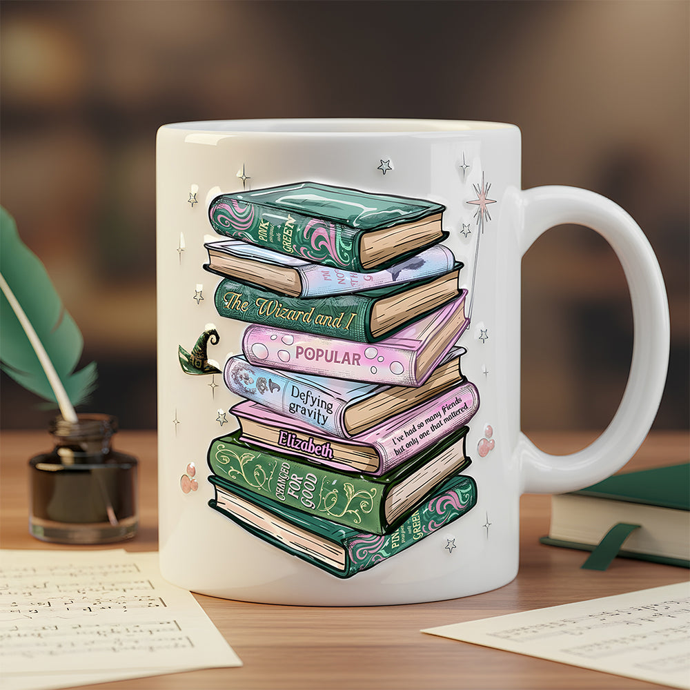 Bookworm Mug Personalized Gifts For Book Lovers 06TODT251125-Homacus