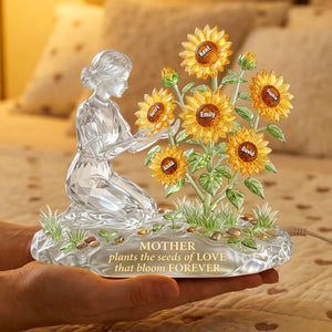 Mother's Love Garden Light Box - Personalized Gifts For Mothers 05paqn100326-Homacus
