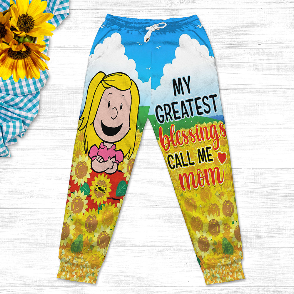 Personalized Gifts For Mom Unisex Joggers Sweatpants Greatest Blessing 05xqqn241224hh-Homacus