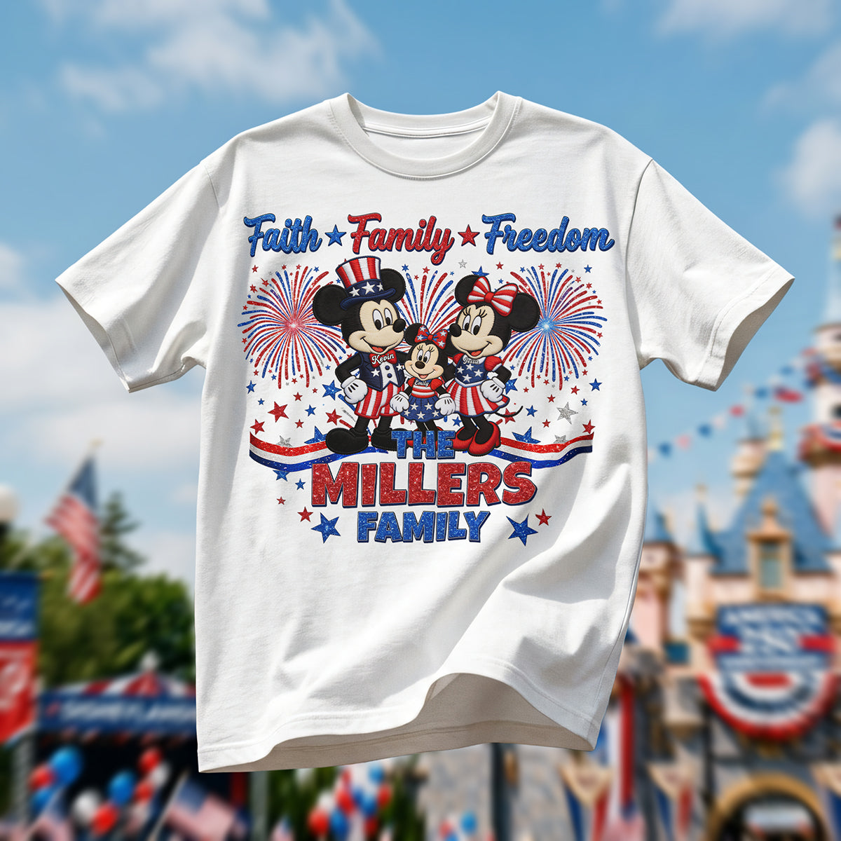 Celebrated 4th Of July Shirt - Personalized Gifts For Family 02pata010626-Homacus
