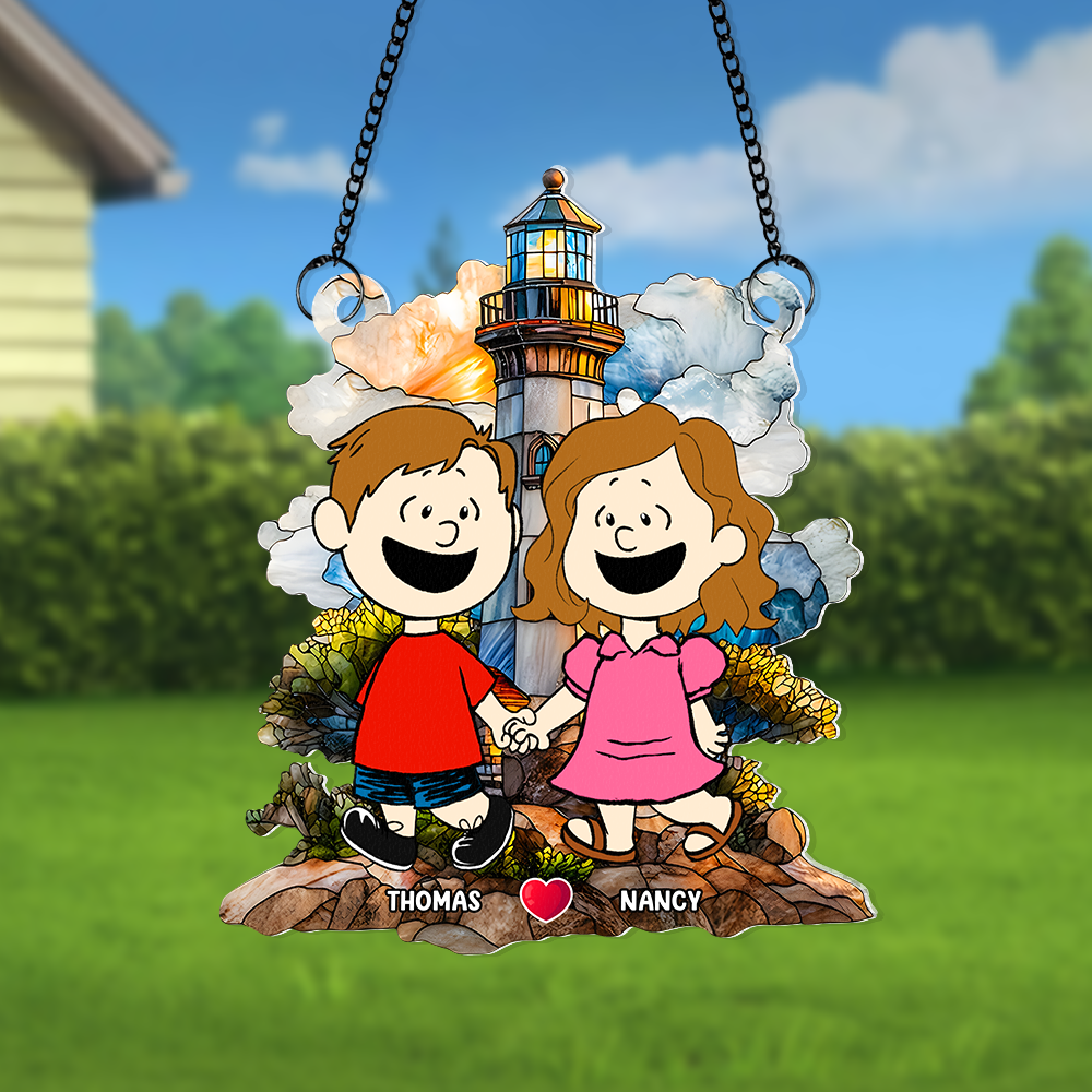 Personalized Gifts For Couple Suncatcher Ornament 02kapu110125hh-Homacus