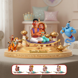 Fairy Tale Couple Acrylic Plaque - Personalized Gifts For Couples 04kimg101225-Homacus