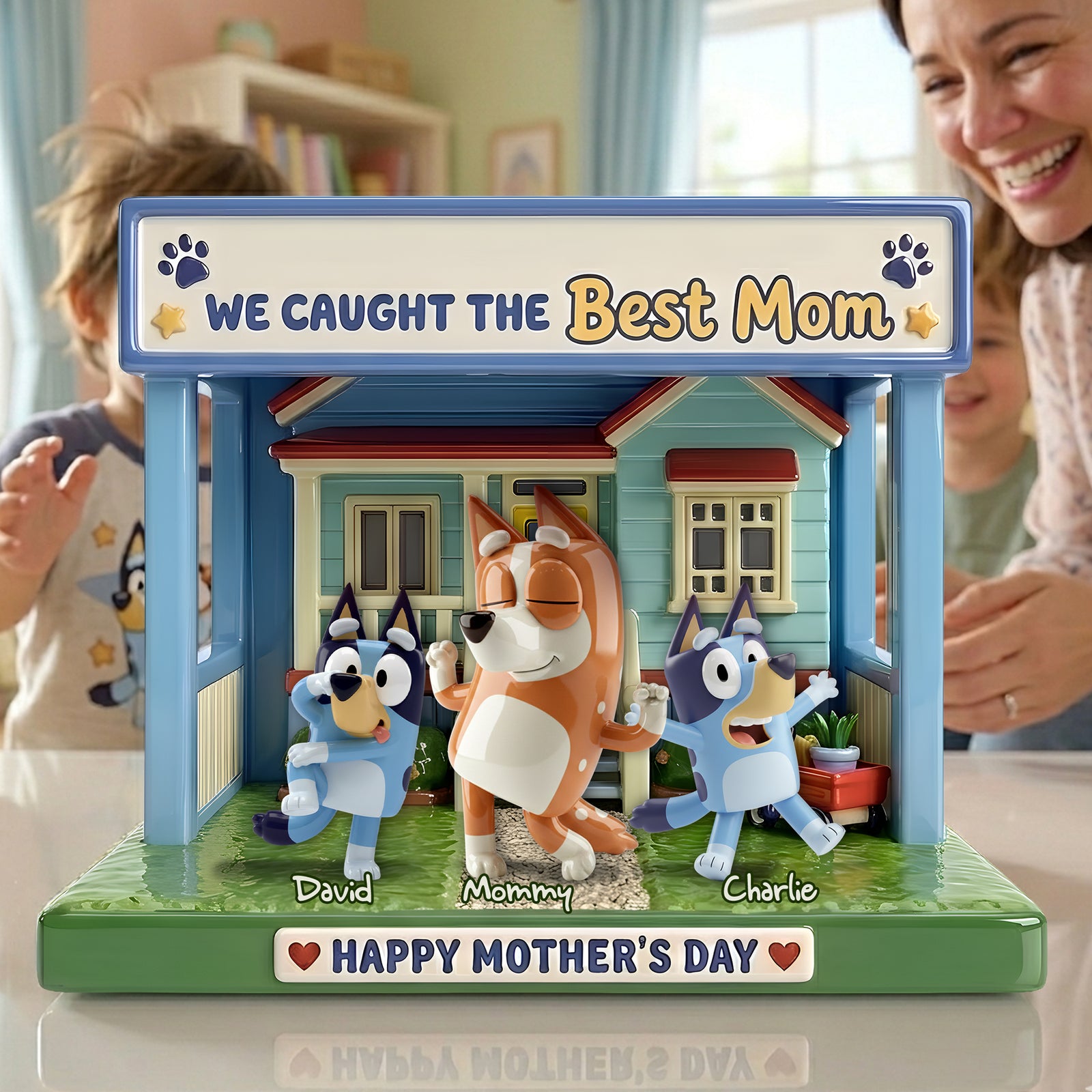 Best Mom Acrylic Plaque - Personalized Gifts For Mothers 05ohlu270326-Homacus