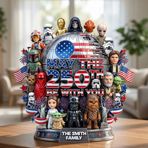 250 Years Of Freedom Acrylic Plaque - Personalized Gifts For Patriots 02PATN040626-Homacus