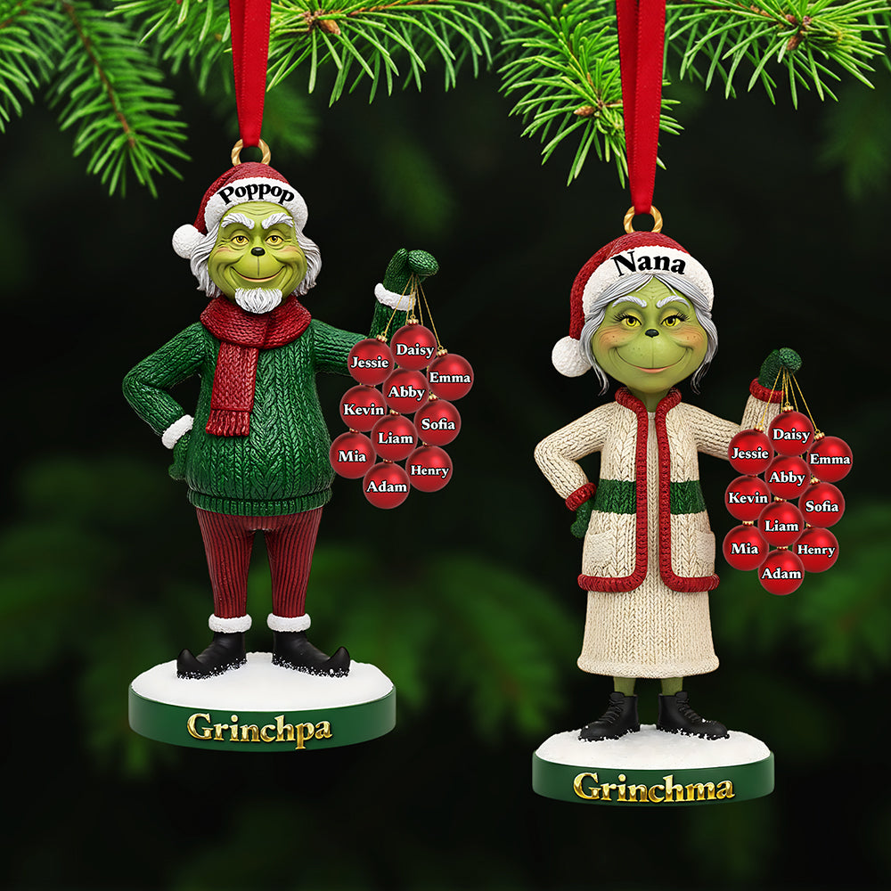 Personalized Gifts For Grandparent, Christmas Acrylic Ornament 01tota201025-Homacus
