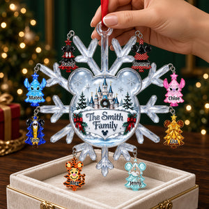 Snowy Christmas Memories Ornament - Personalized Gifts For Family 02OHDT080926