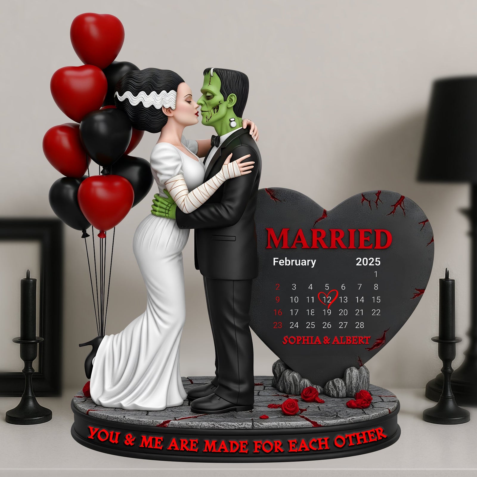 Wedding Couple Acrylic Plaque - Personalized Gifts For Couples 03NALU050625-Homacus