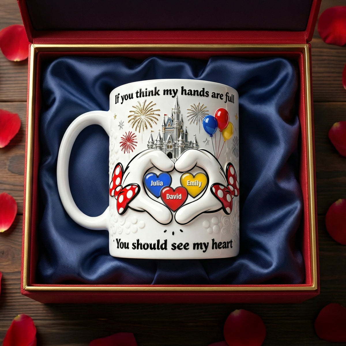 Hands Full Coffee Mug - Personalized Gifts For Mom 03naqn020326-Homacus