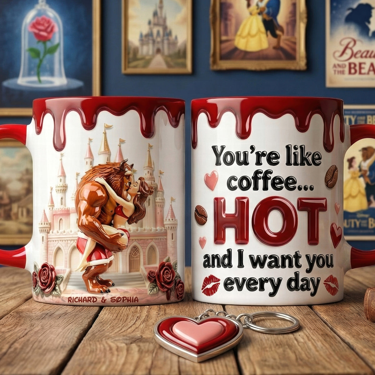 Naughty Couple Accent Mug - Personalized Gifts For Couple 03naqn100126-Homacus