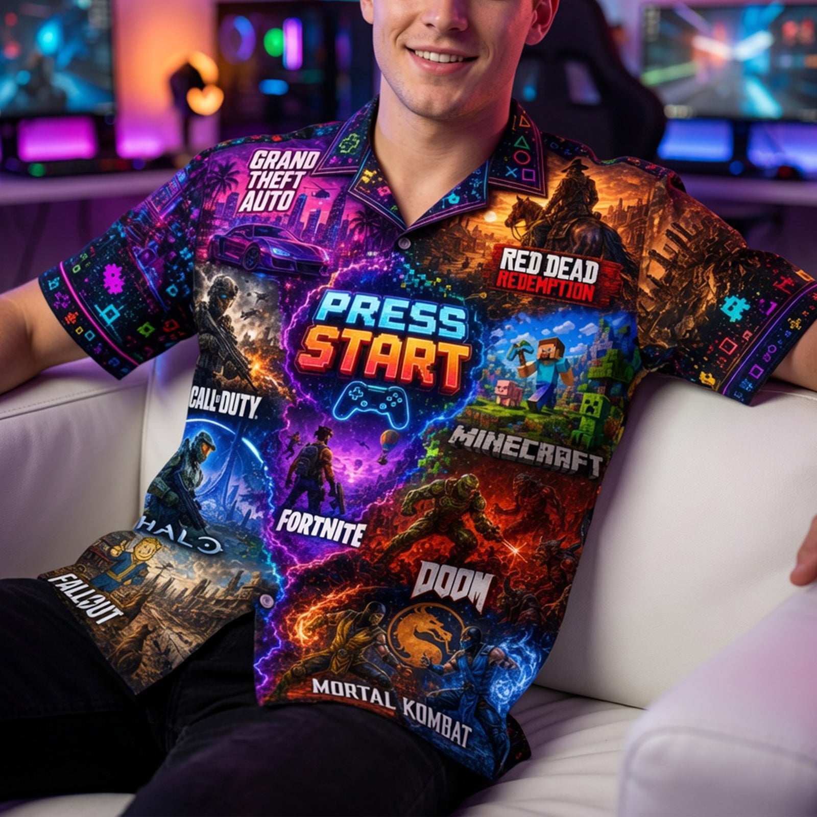 Legends Level Hawaiian Shirt - Personalized Gifts For Gamers 01tylu030726-Homacus