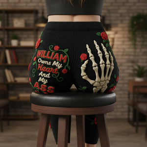 Naughty Skeleton Hands Leggings - Personalized Gifts For Her 04naqn041225-Homacus