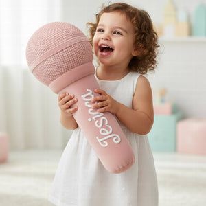 Adorable Karaoke Singing Mic Pillow - Personalized Gifts For Family Members 06HYQN211125-Homacus